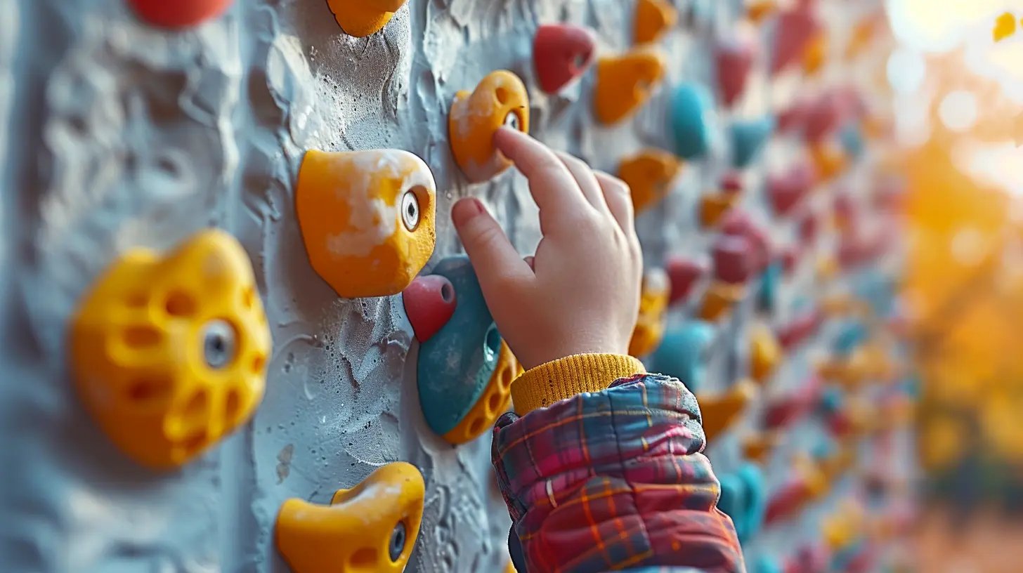 Altersspanne für eine Kletterwand im Kinderzimmer - Wann ist zu früh, wann zu spät?