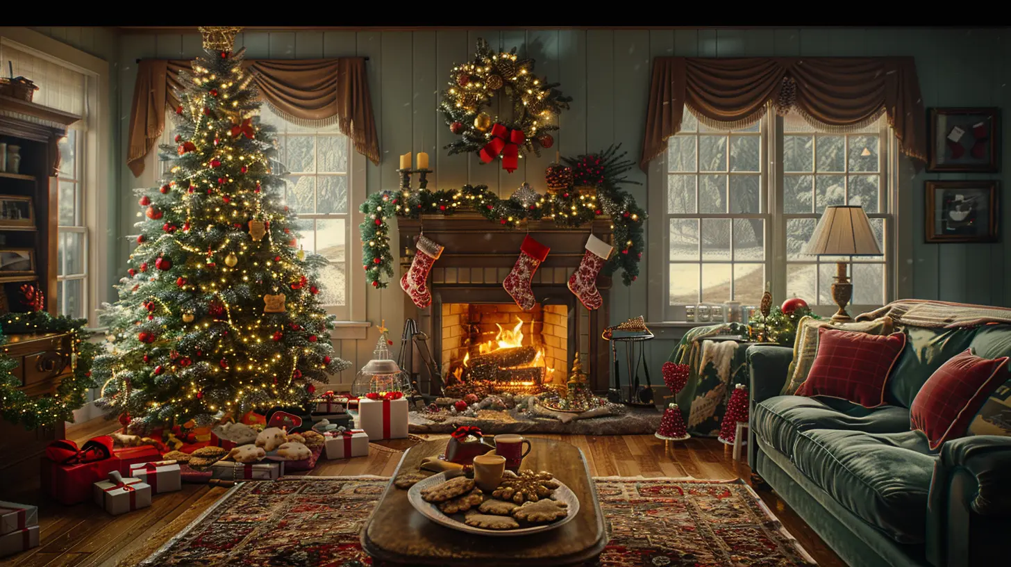 Einsatz von Farben in der weihnachtlichen Dekoration