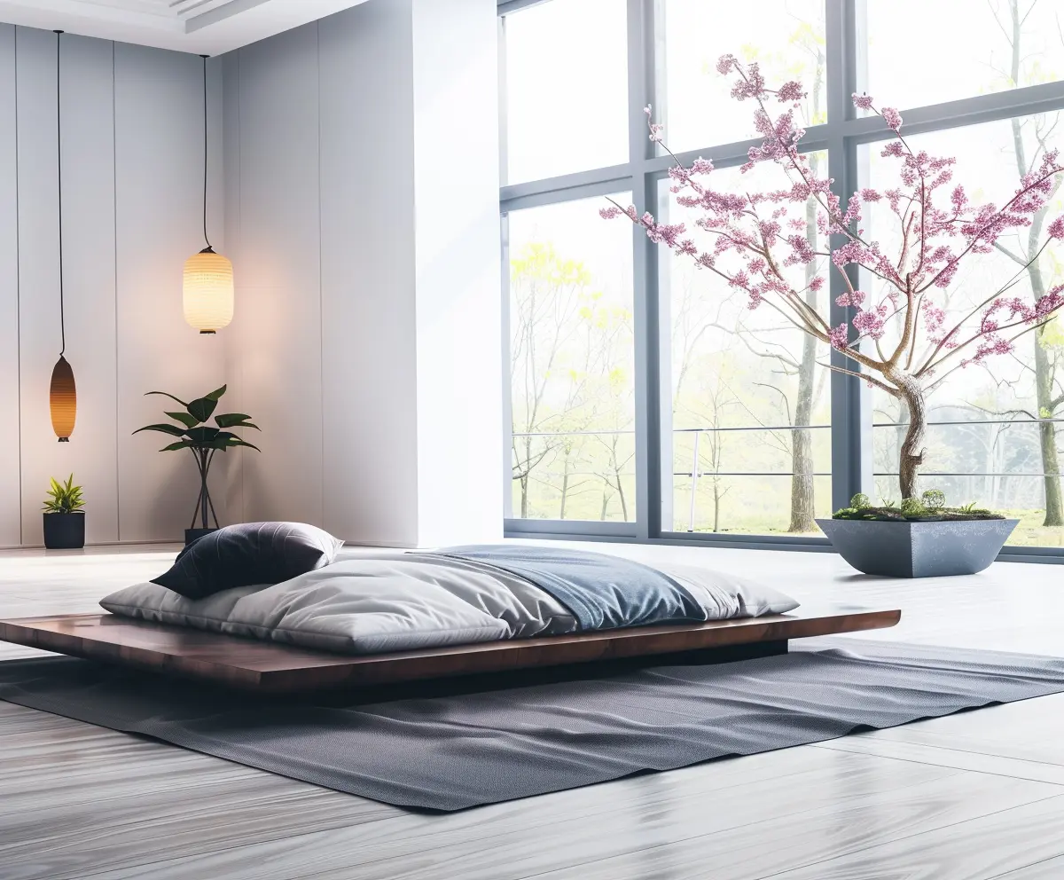 Natürliche Materialien in der japanischen Einrichtung