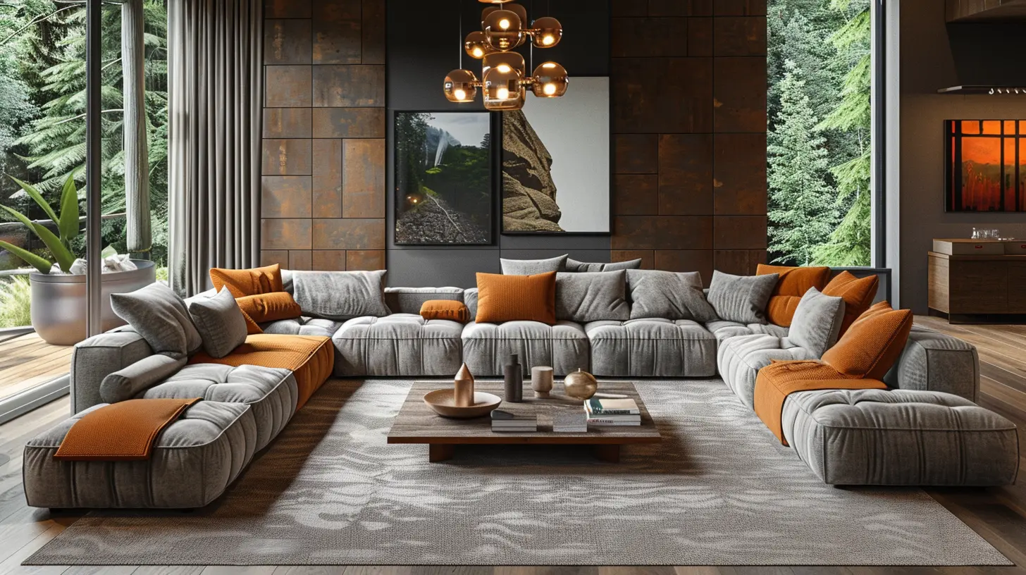 Pflege und Reinigung von modularen Sofas
