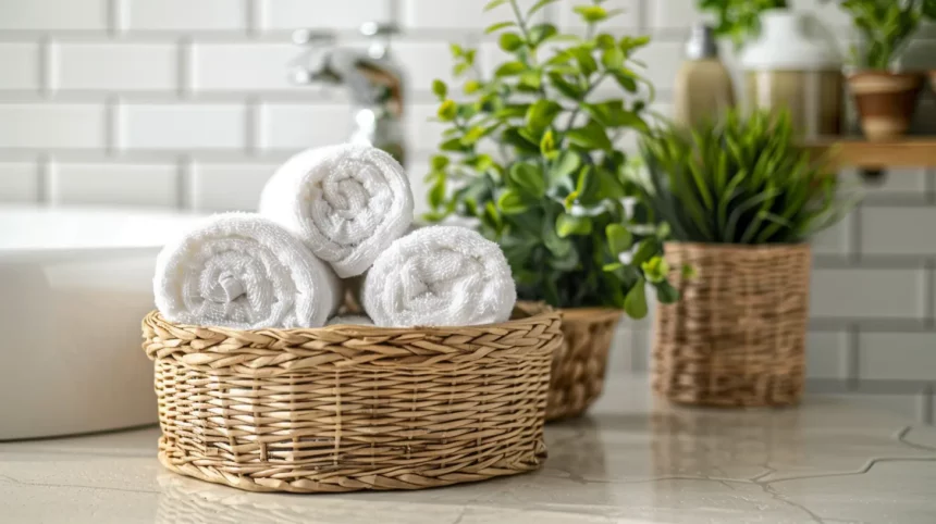 Ein Korb aus Rattan als Deko- Element - Aber kann er noch mehr beim wohnen?